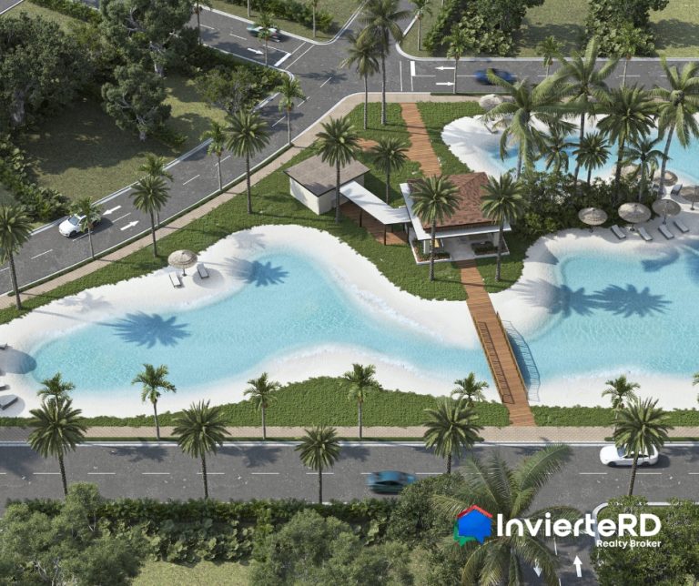 Casas con patio y piscina en Punta Cana